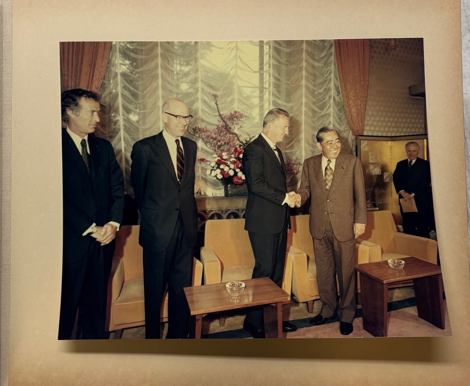 Official 1972 SPIRO AGNEW ‘Okinawa Reversion’ JAPAN UNITED STATES Photo ALBUM