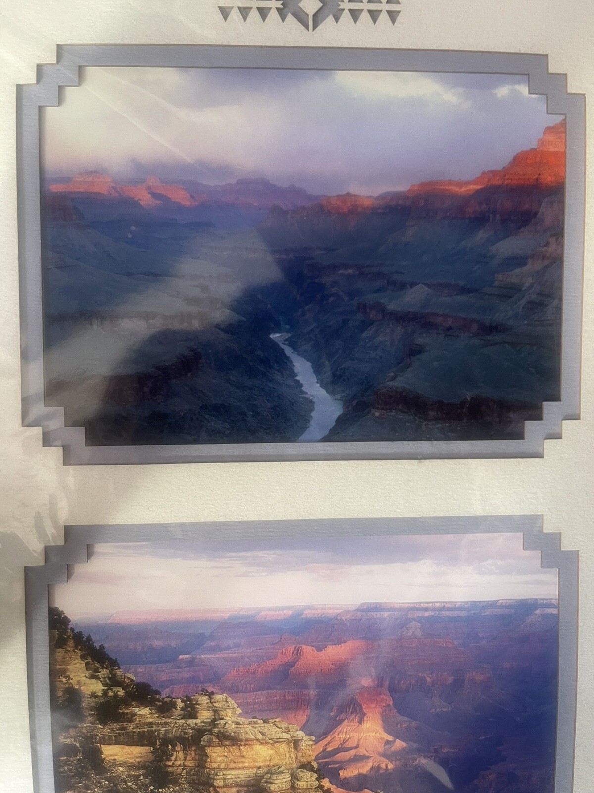 JAMES THOMSON Photography ~ Grand Canyon Desert Arizona ~ 2 Photo Matted 11×14