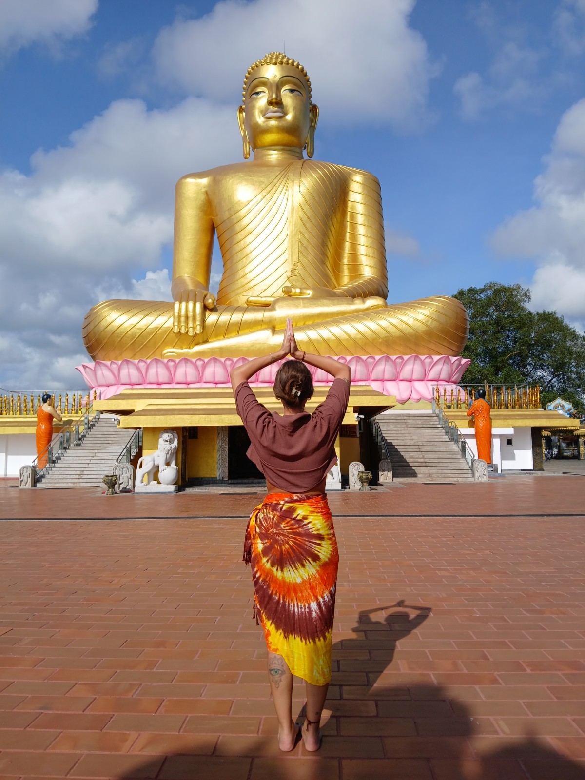 Photograph Temple Buddha Beautiful Sri Lanka Photo Image Nature Picture Print