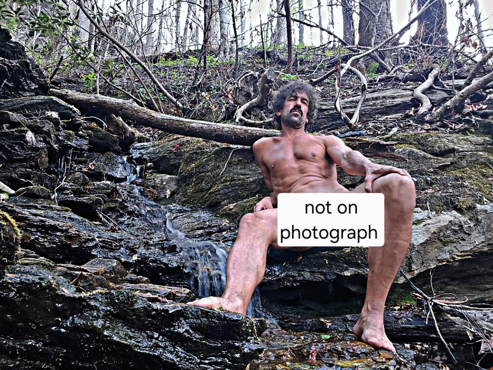 Fine art nude of man gay interest model outdoors 8 photographs 4×6 glossy