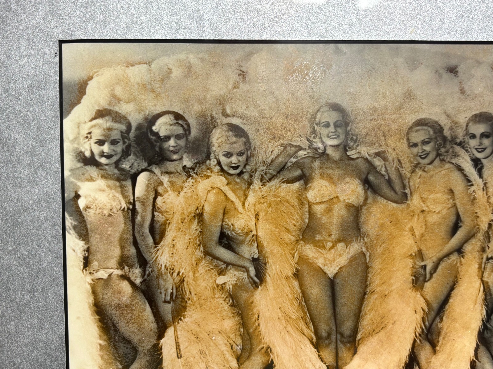 Bob Arteaga St. Louis photographer 1933 Gelatin Photograph SALLY RAND SHOWGIRLS