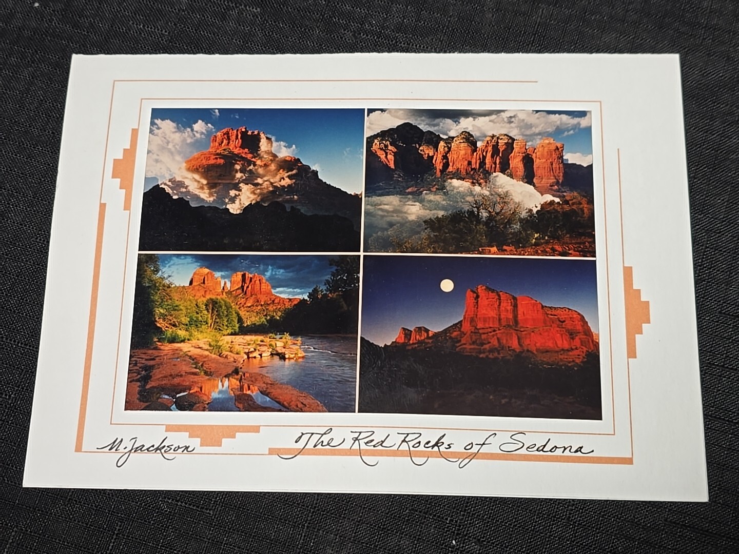 7 Margaret L Jackson Signed Original Sedona AZ Photo Lot Bell Cathedral Red Rock