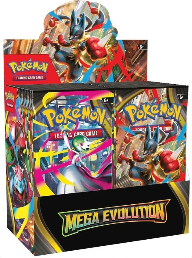 Pokemon – Mega Evolution – Mega Evolution – Enhanced Booster Box (FREE SHIPPING)