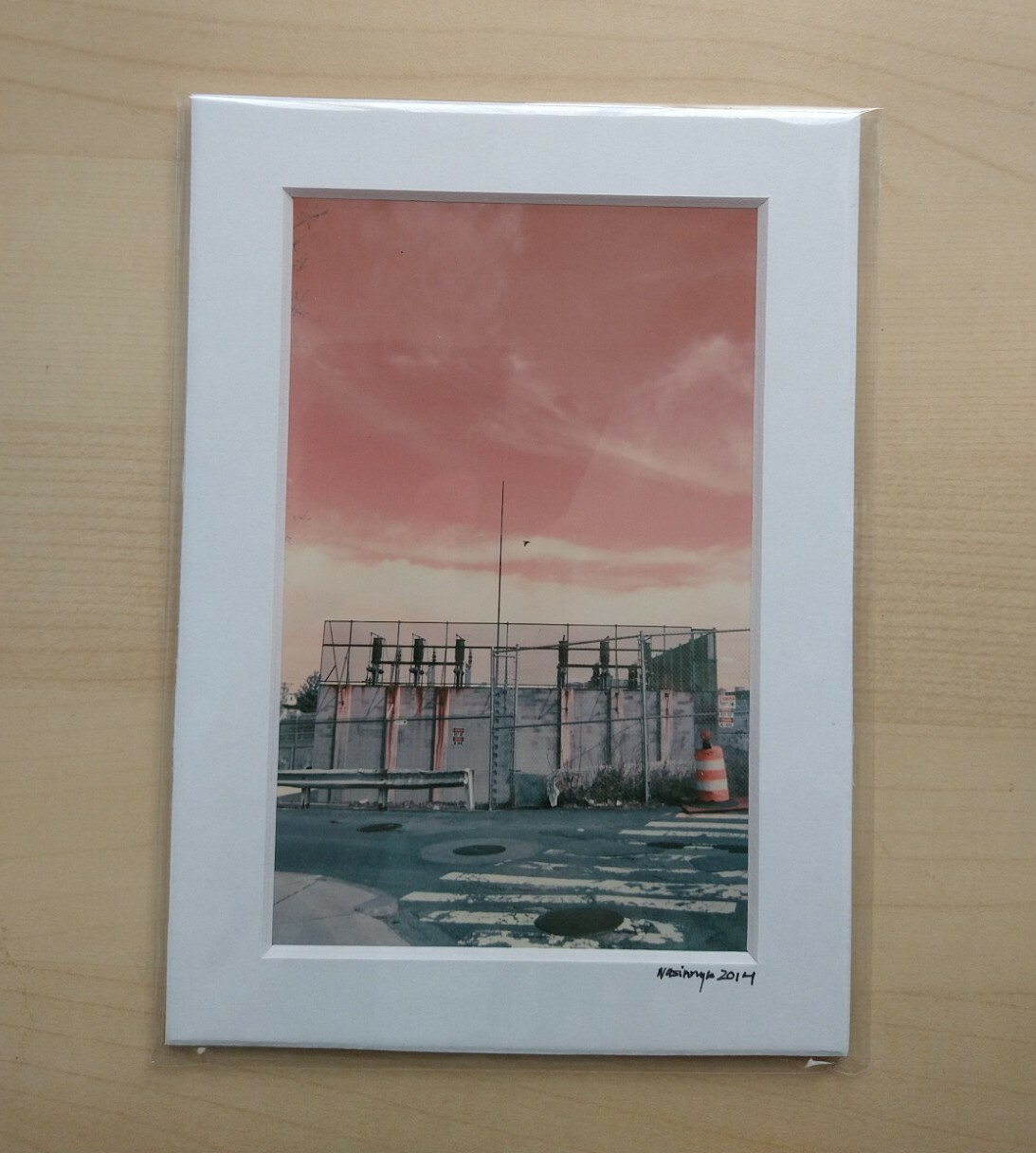Matted Photo Print Art Modern Industrial Abstract Street Photography Home Decor