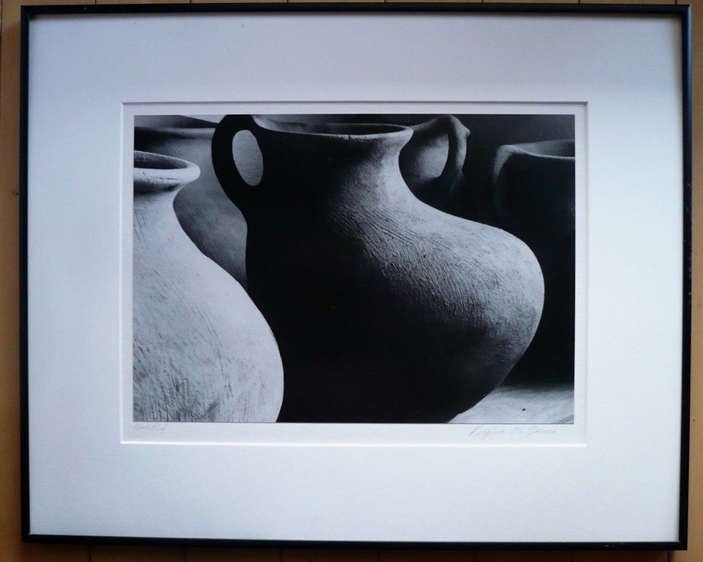 VIRGINIA M. GARCIA PHOTOGRAPHER NATIVE POTTERY MODERN MODERNISM REALISM SHAPES