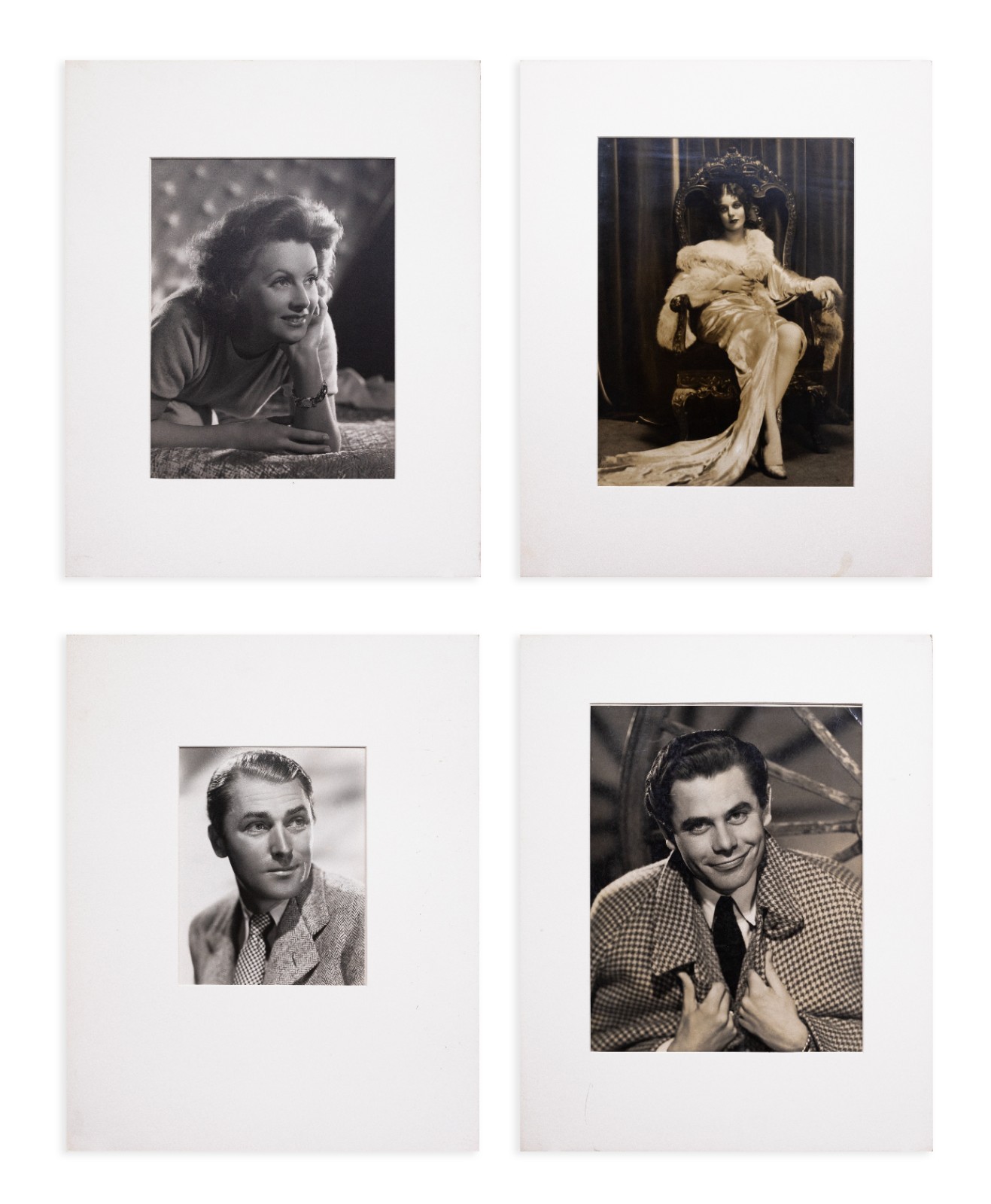 Whitey Schafer – MGM Studio Portraits, 1940s Vintage Silver Gelatin Prints
