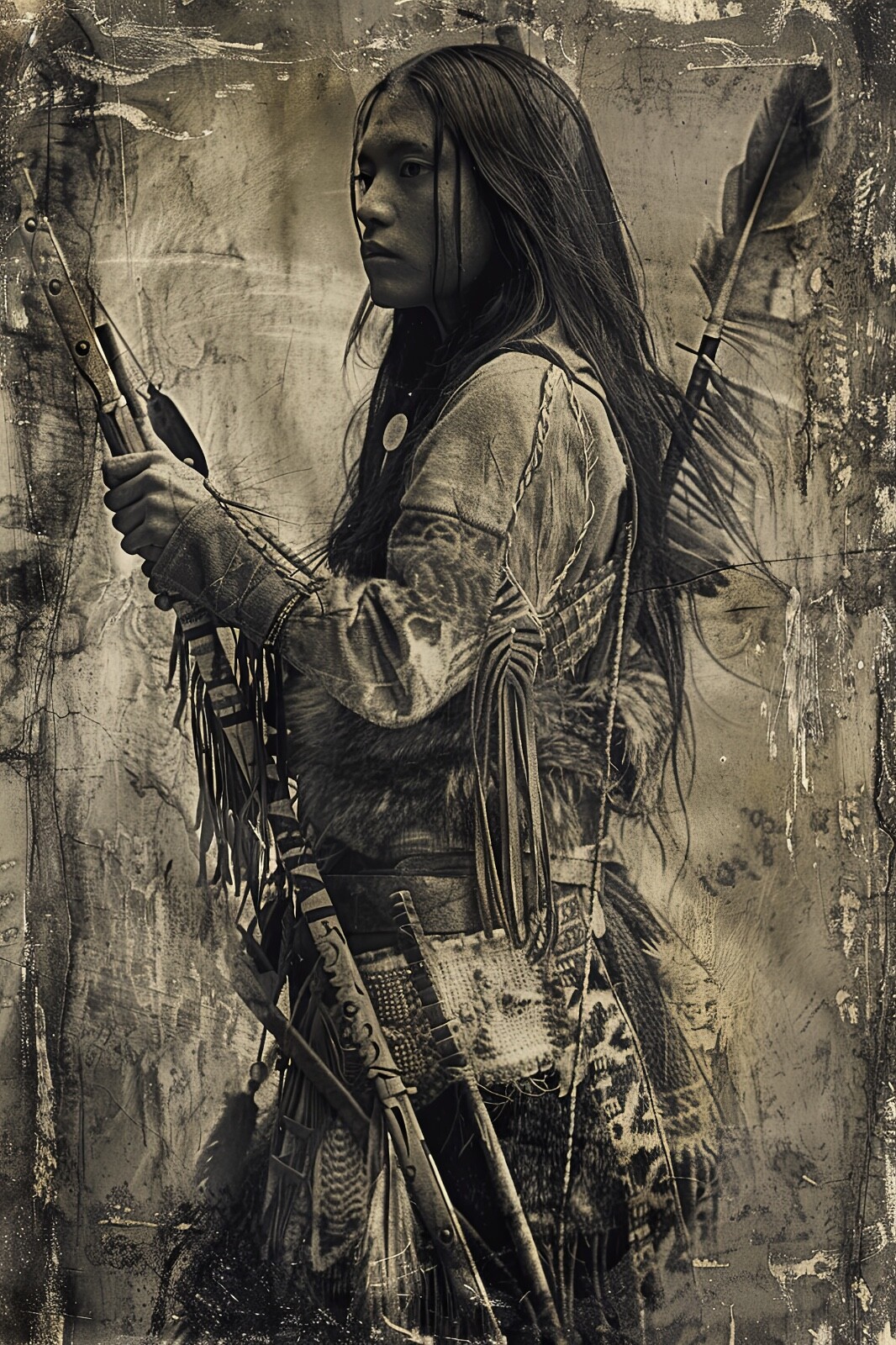 Native American Tintype Limited Edition Museum Series C00202RP