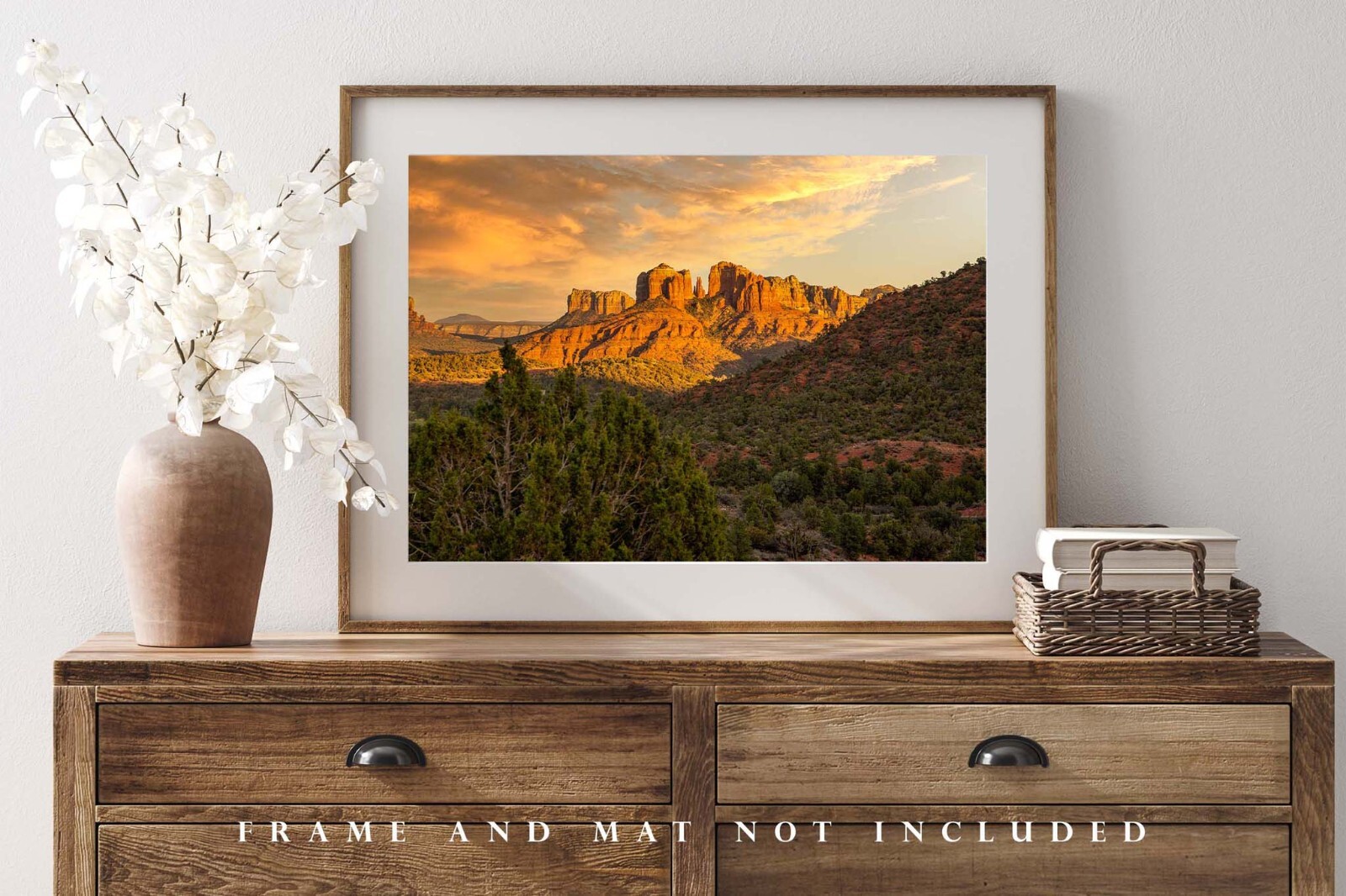 Southwest Photography Print – Picture of Cathedral Rock in Sedona Arizona