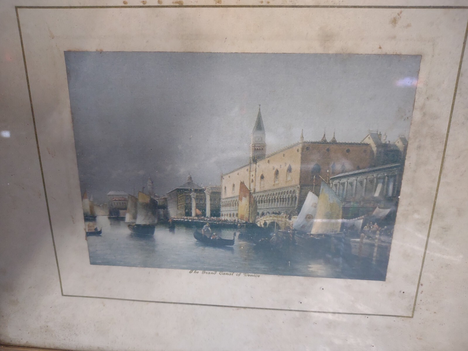 The Grand Canal Venice Italy 15″ x 12″ Framed Photographic Print