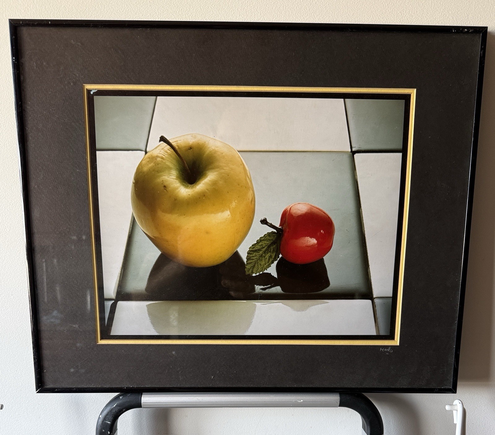 Robert Allen Merlo Signed Photograph “Still Life” Vintage Framed Art 20″ Wide