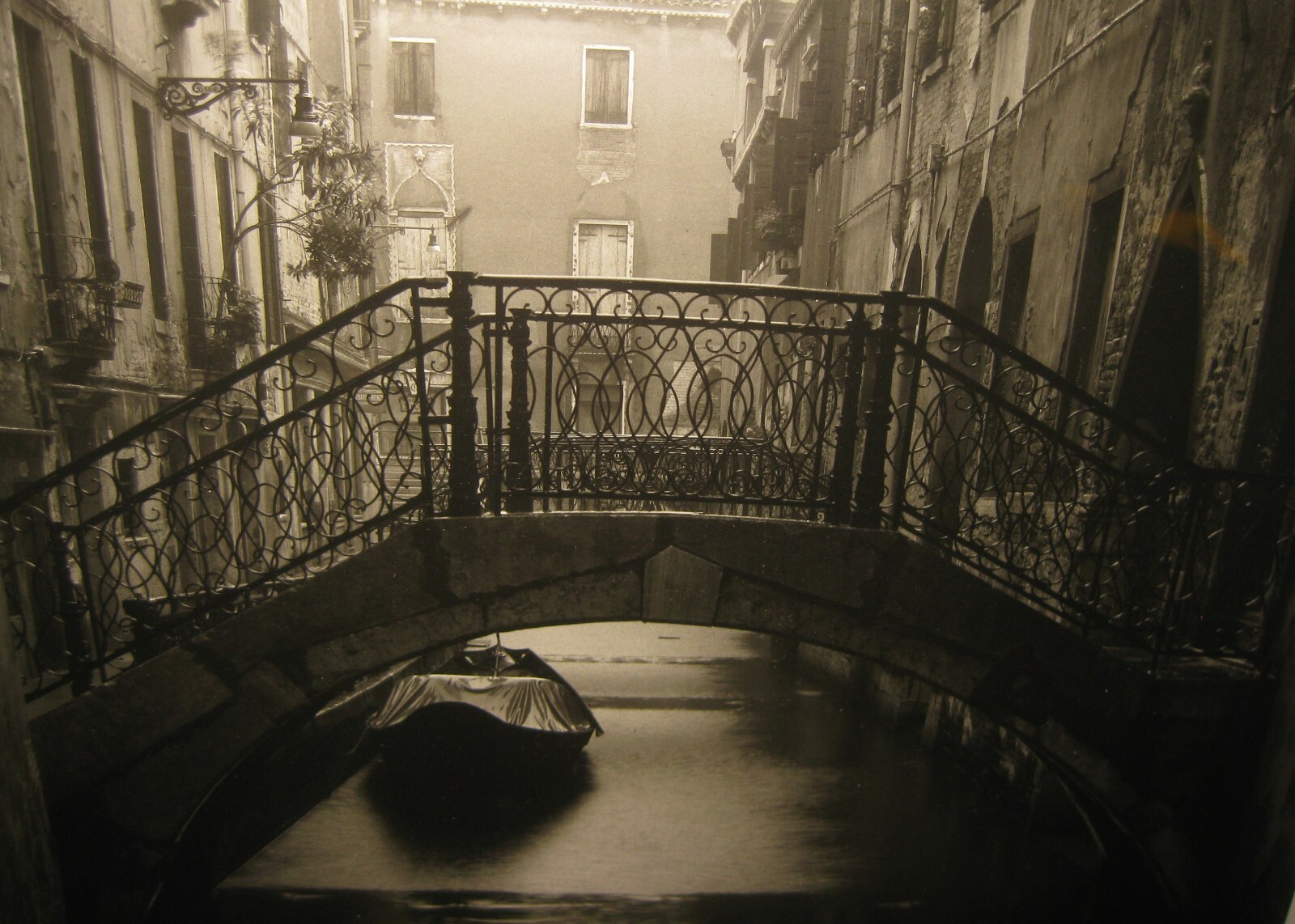 RALPH LIEBERMAN ‘Rio San Giovanni Nuovo in the Rain -1981’ Venice PHOTOGRAPH