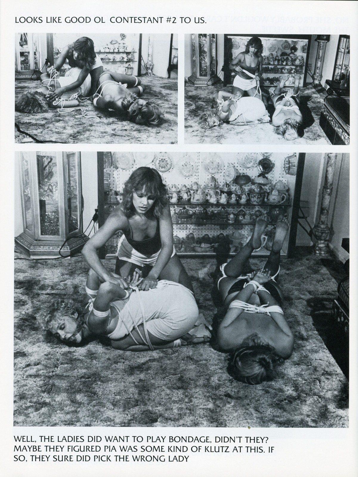 Vintage Art Magazine- Bondage Playtime Number 6 – 1983 MICHELLE BAUER PIA SANDS