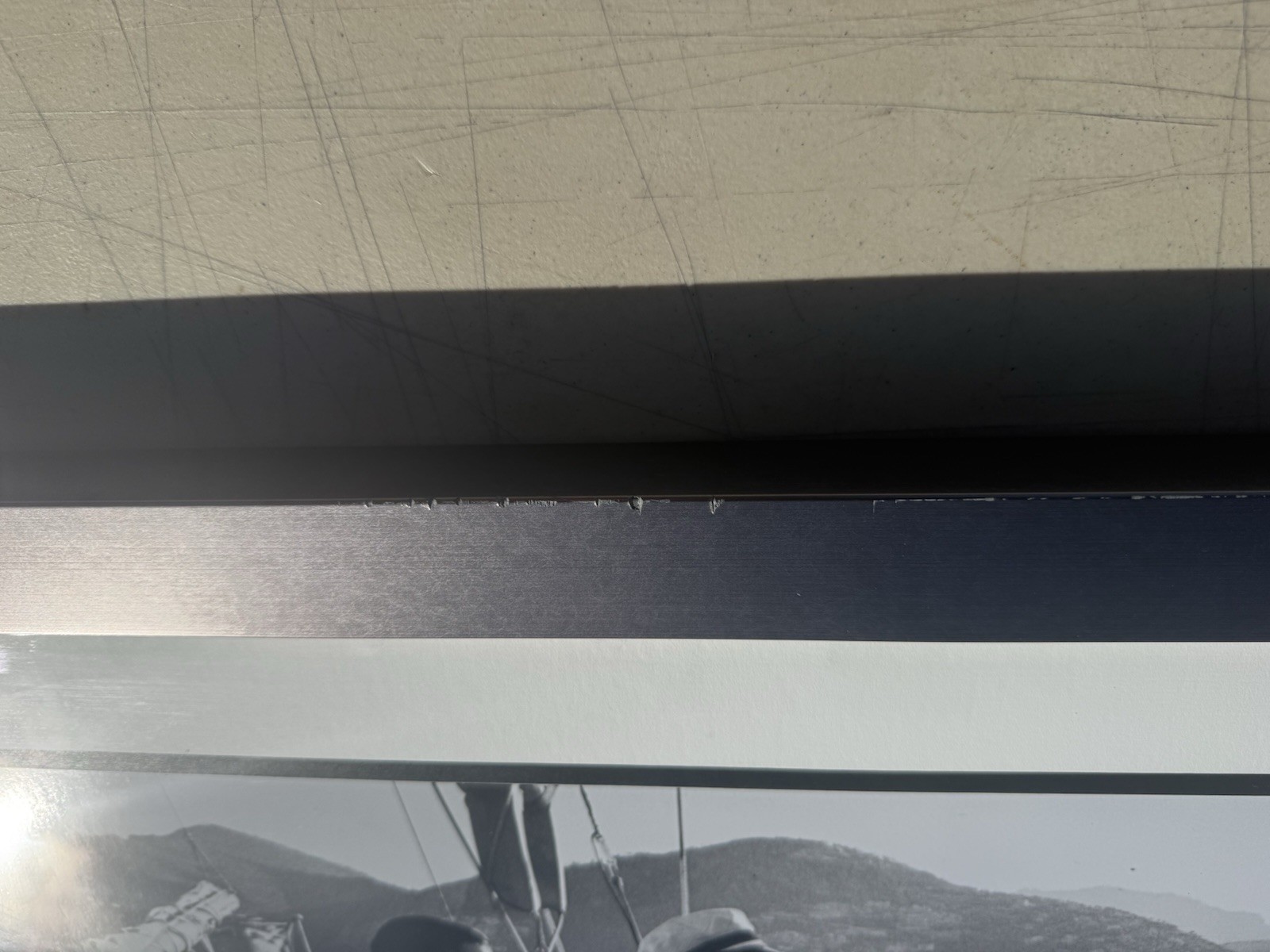 Winnie off the coast of Cannes Helmut Newton Pigment Print Framed COA
