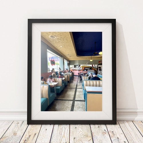 Memphis Tennessee Arcade Diner Restaurant Set of Three Photography Prints