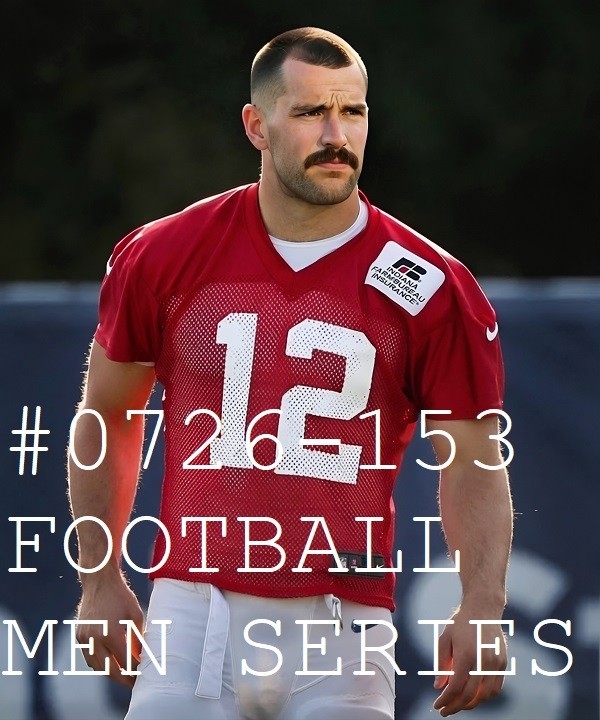 MALE PORTRAIT #0726-153 -football men series -walker -freeShipUsa