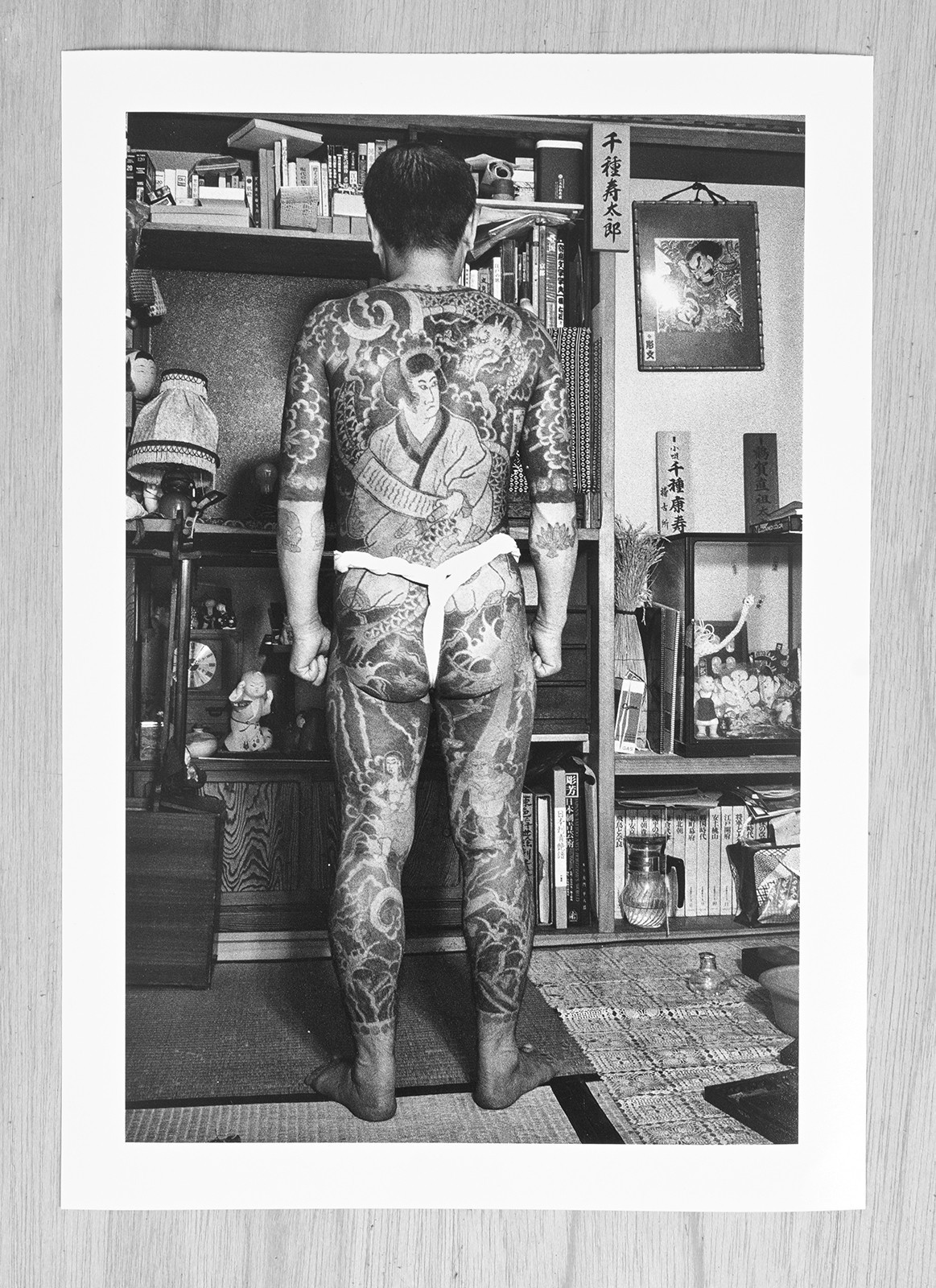 Yakuza Traditional Japanese Tattoo- Original photograph – archive of Charlier