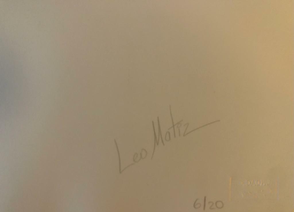 Photograph of María Félix by Colombian photographer Leo Matiz. Original Signed