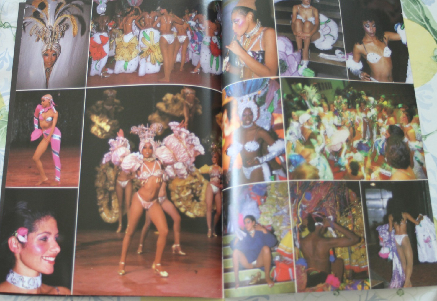 Photos sheet 1988 GDR woman girl nude art the magazine vintage BG