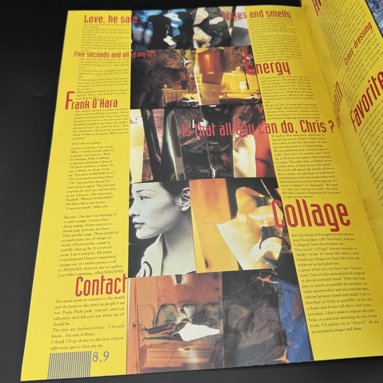 Doyle on Doyle by Christopher Doyle Photography Book Softcover PrenomH 1997 USED