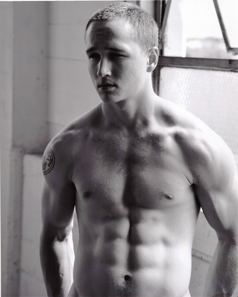 8×10 Alan Lyon Original Male Photo gay interest (16) Ben Beautiful B&W