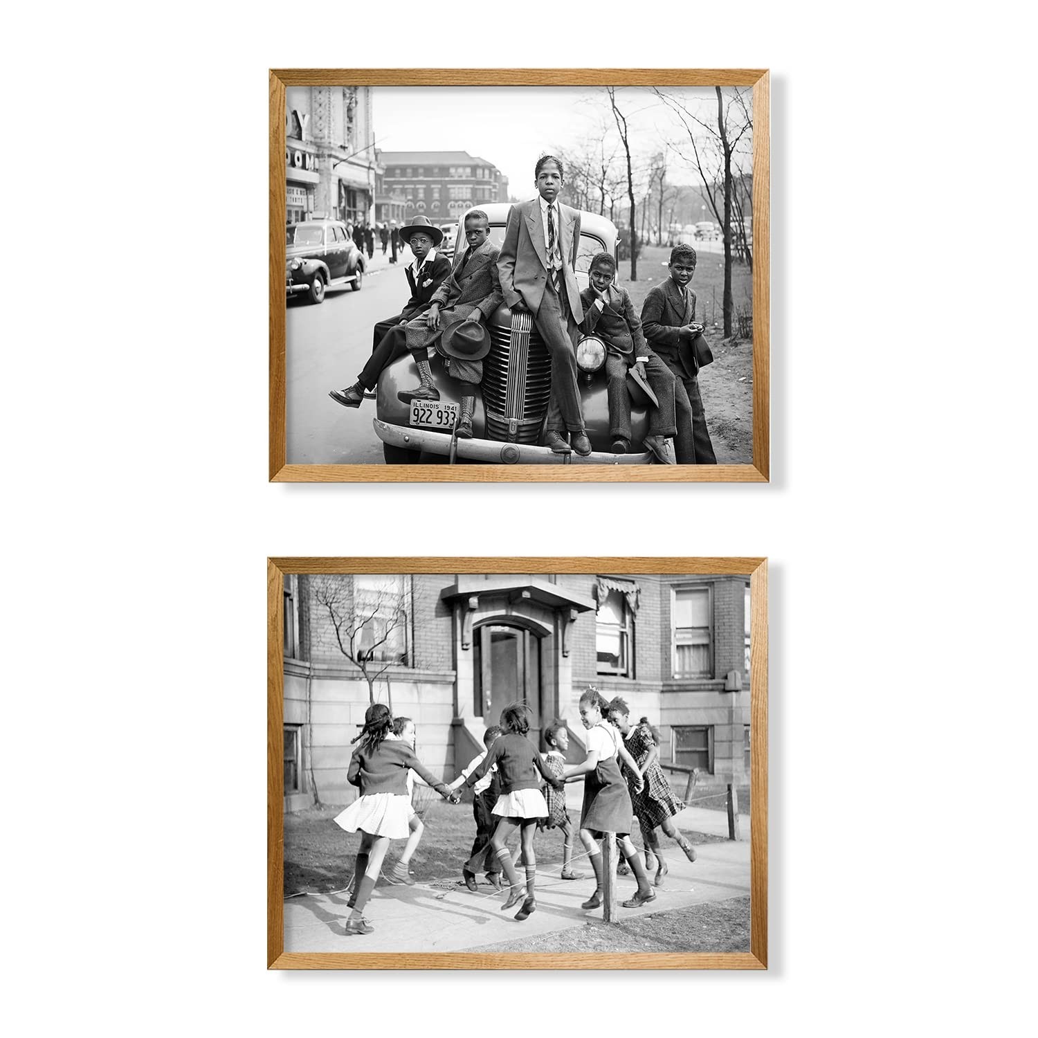 Vintage African American Photo Wall Art – Gifts for Black History Month, MLK …