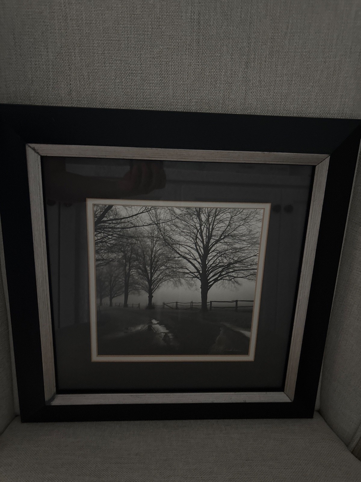Harold Silverman “after The Rain” Print Black White Photo Matted And Framed