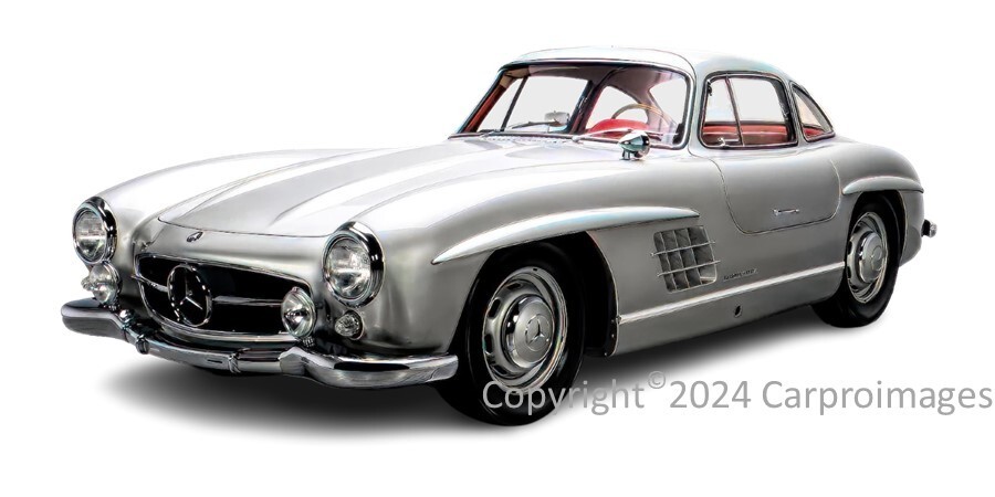 1954 Mercedes Benz 300 SL Gullwing Authorized limited edition 8″X10″ Photo B