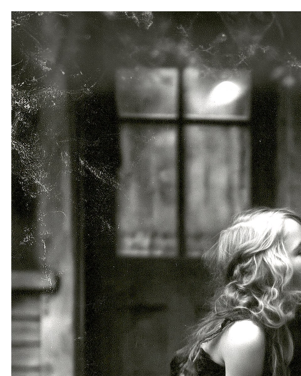 Girls Kissing on Stoop Photo Art Print, Vintage photography 8X10 Inches