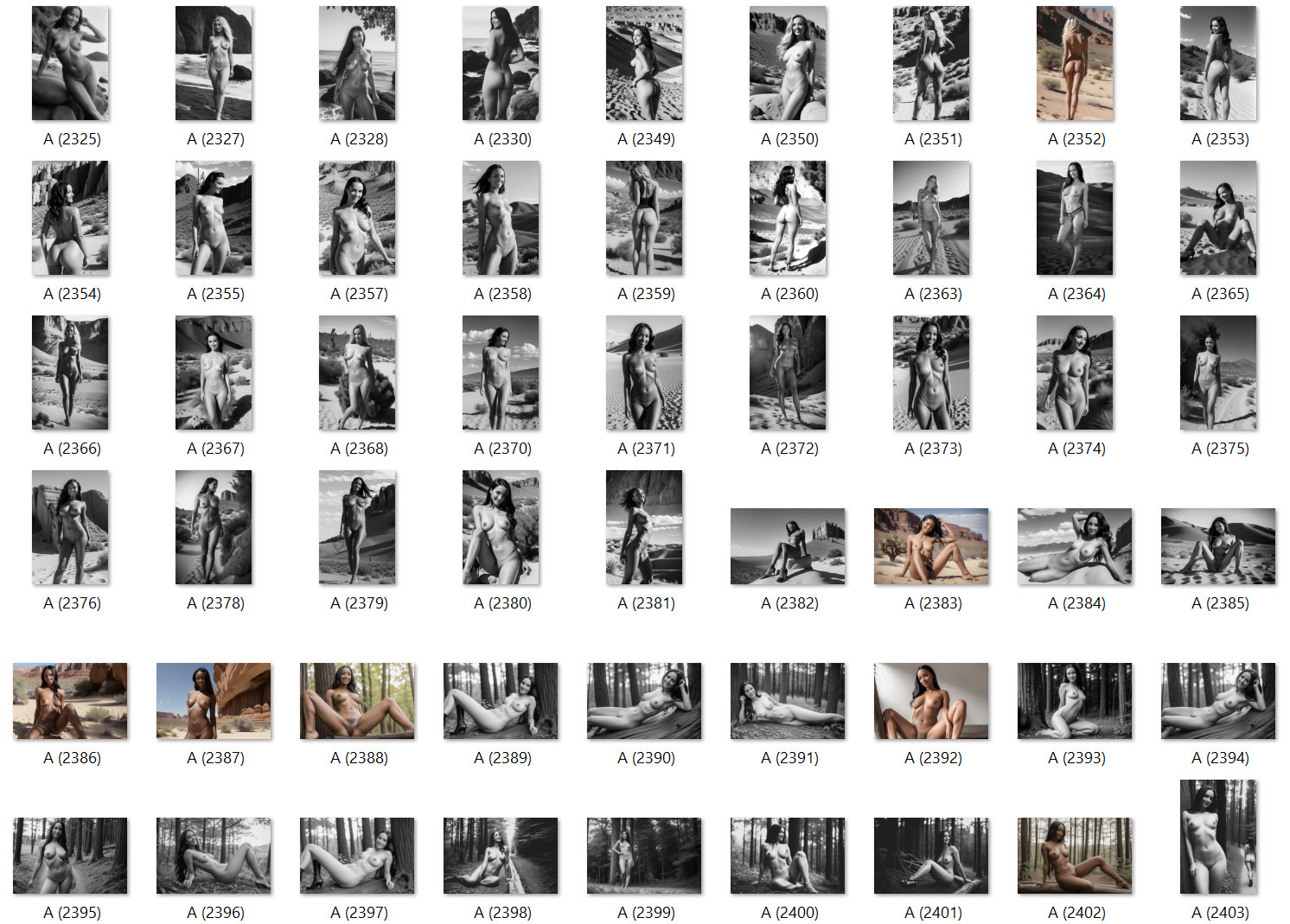 LOT 100x 4×6 Nude Picture Photograph Pinup-Girl Woman Model Femal Risqué Lt 8