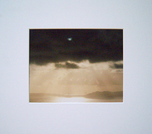 RICHARD MISRACH Signed 1998 Original Color Photograph – “Golden Gate Bridge”