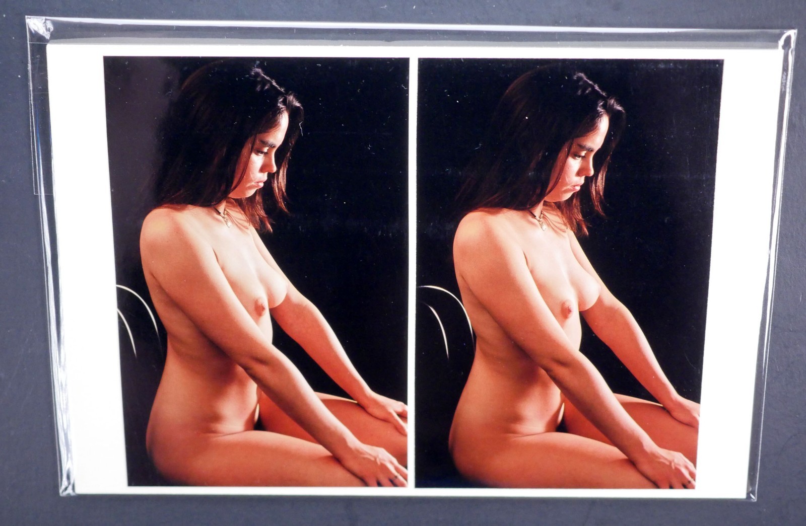 Boris Starosta 3D Stereoview – Robin 417 – nude model signed 2004 #179