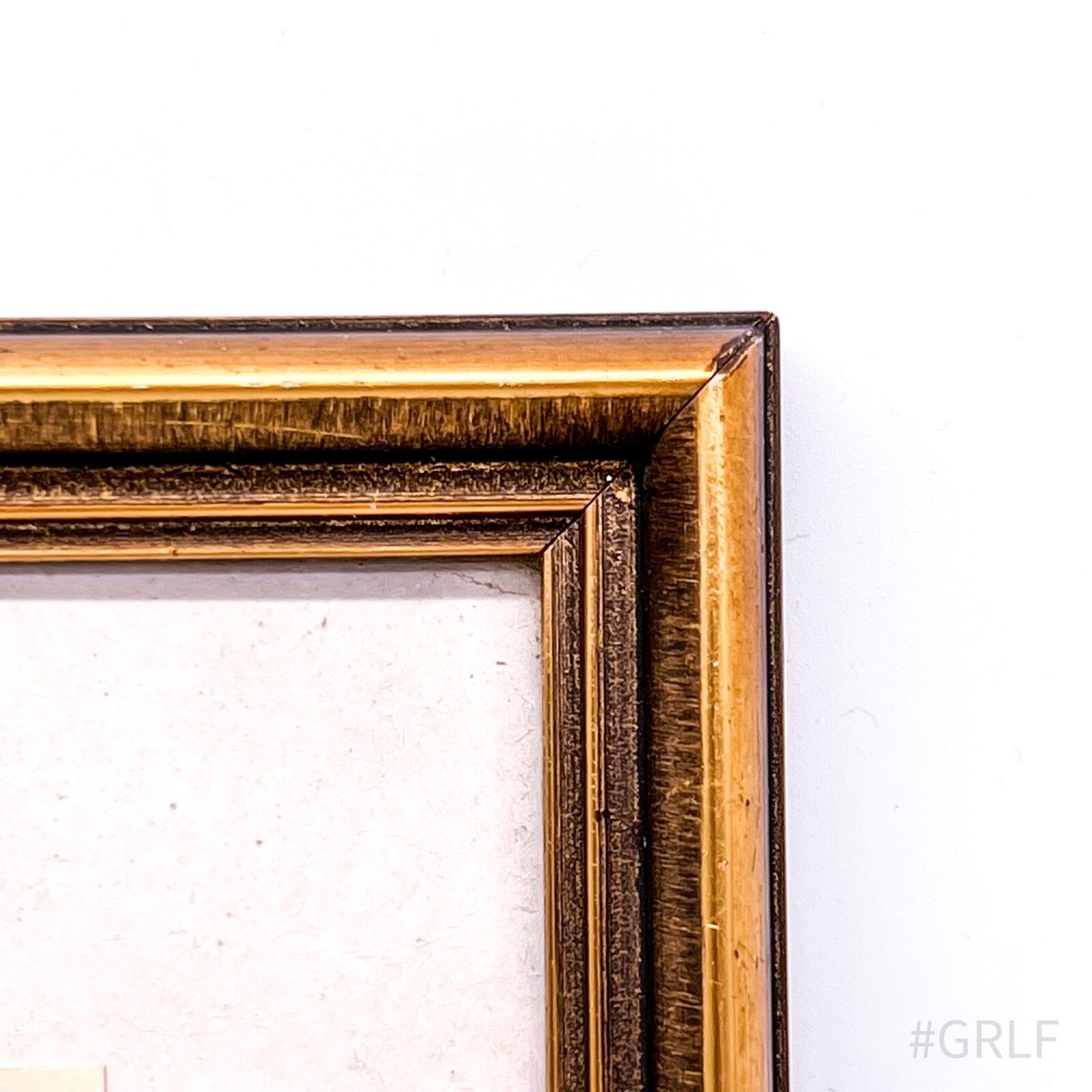 Vintage Portrait Photography of Two Girls Framed with Glass Insert | 32x40cm