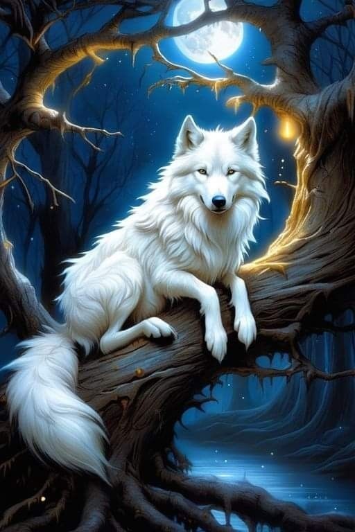 Image Digital Picture Photo Wallpaper Snow Wolf Landscape Full HD