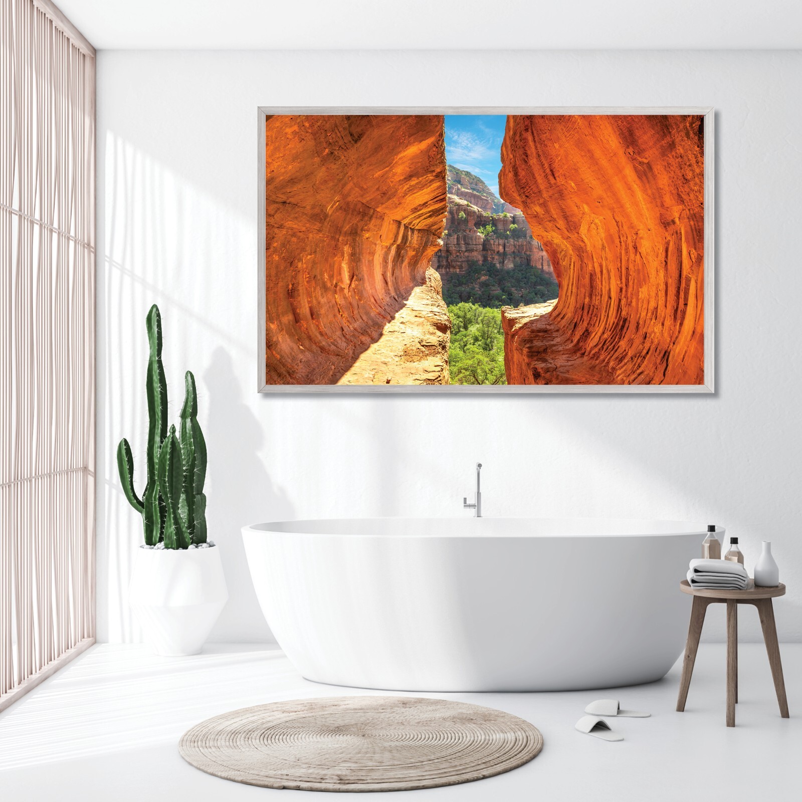 Subway Cave Sedona Photography, Arizona Landscape, Boynton Canyon Trail Picture