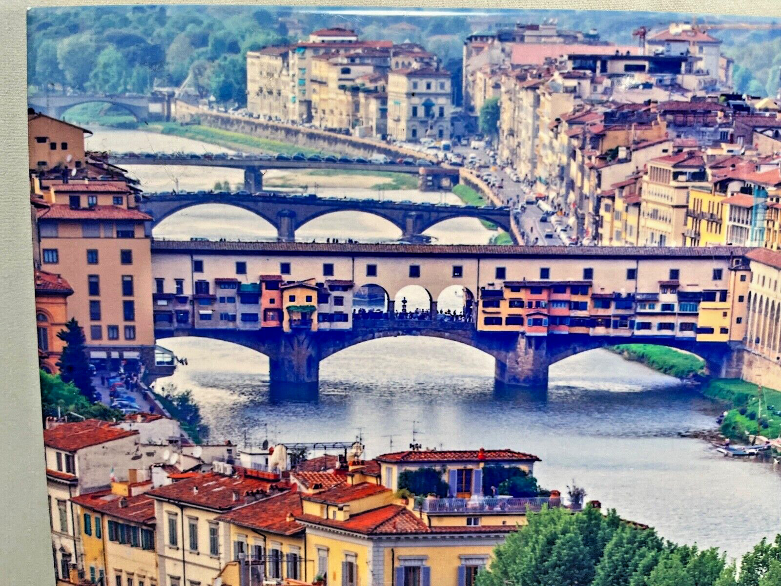 Florence Italy Photograph Picture on Ceramic Tile 10” x 8” by David Stern