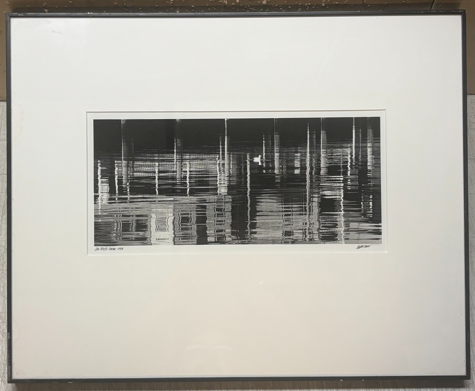 Vintage ALISON SHAW ‘Oak Bluffs Harbor, 1988’ MARTHA’S VINEYARD Gelatin PHOTO