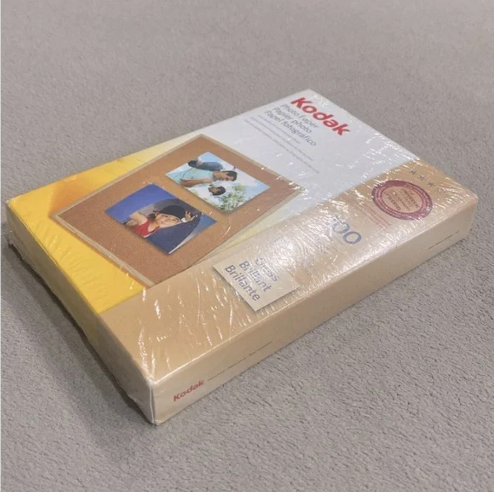 New Kodak Gloss Photo Universal Instant Inkjet Dry Paper 100 Sheets 4″ X 6″ !!