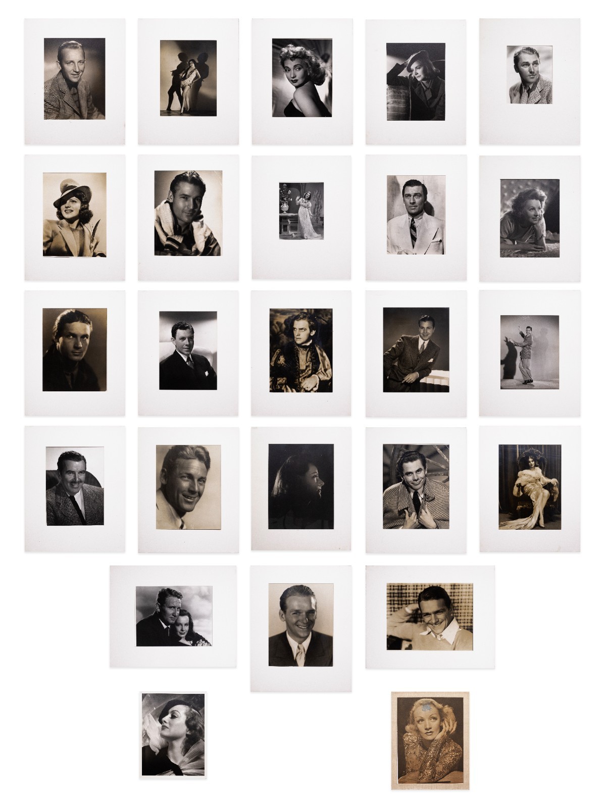 Whitey Schafer – MGM Studio Portraits, 1940s Vintage Silver Gelatin Prints
