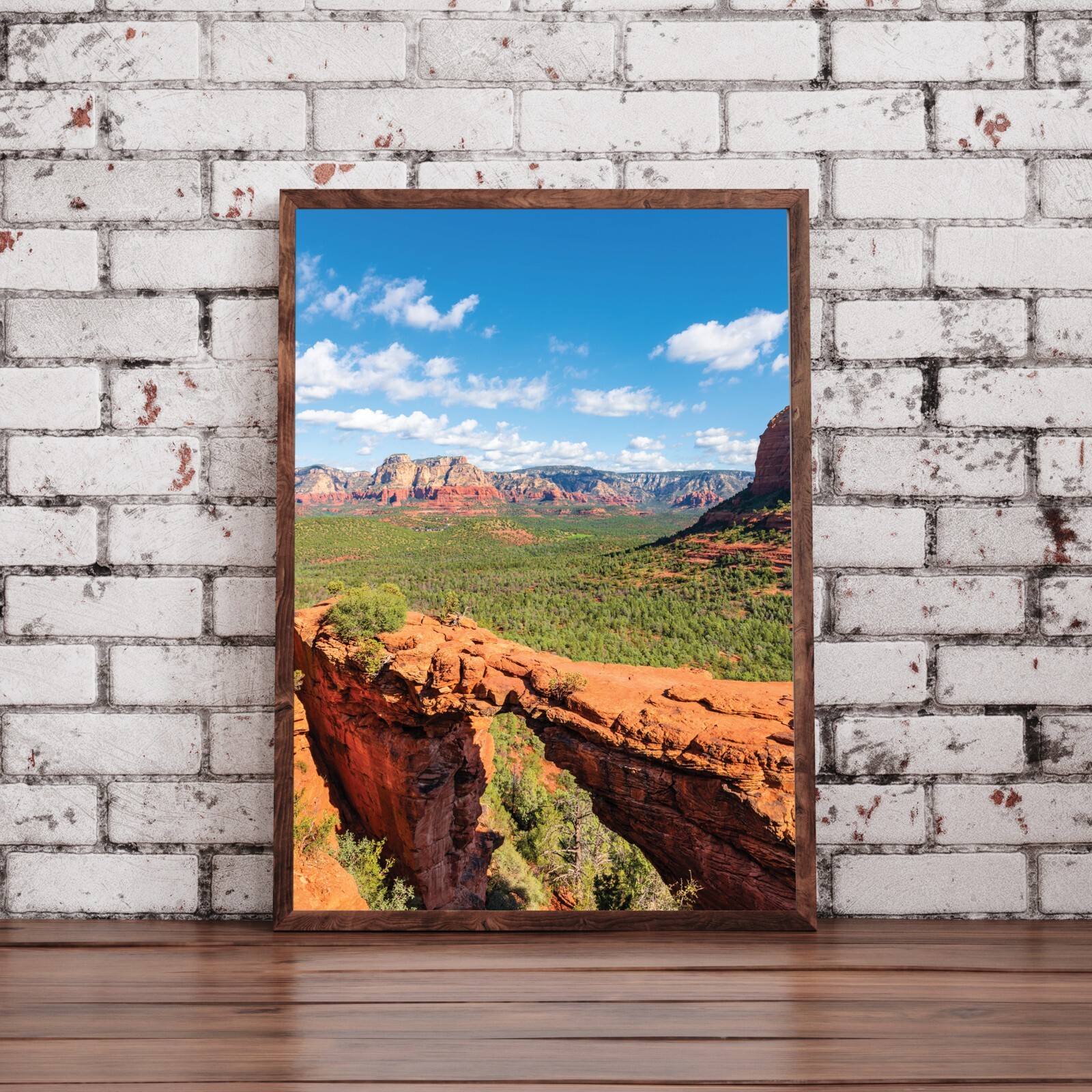 Devils Bridge Sedona Arizona Photography, Devils Bridge Print, Sedona Fine Art