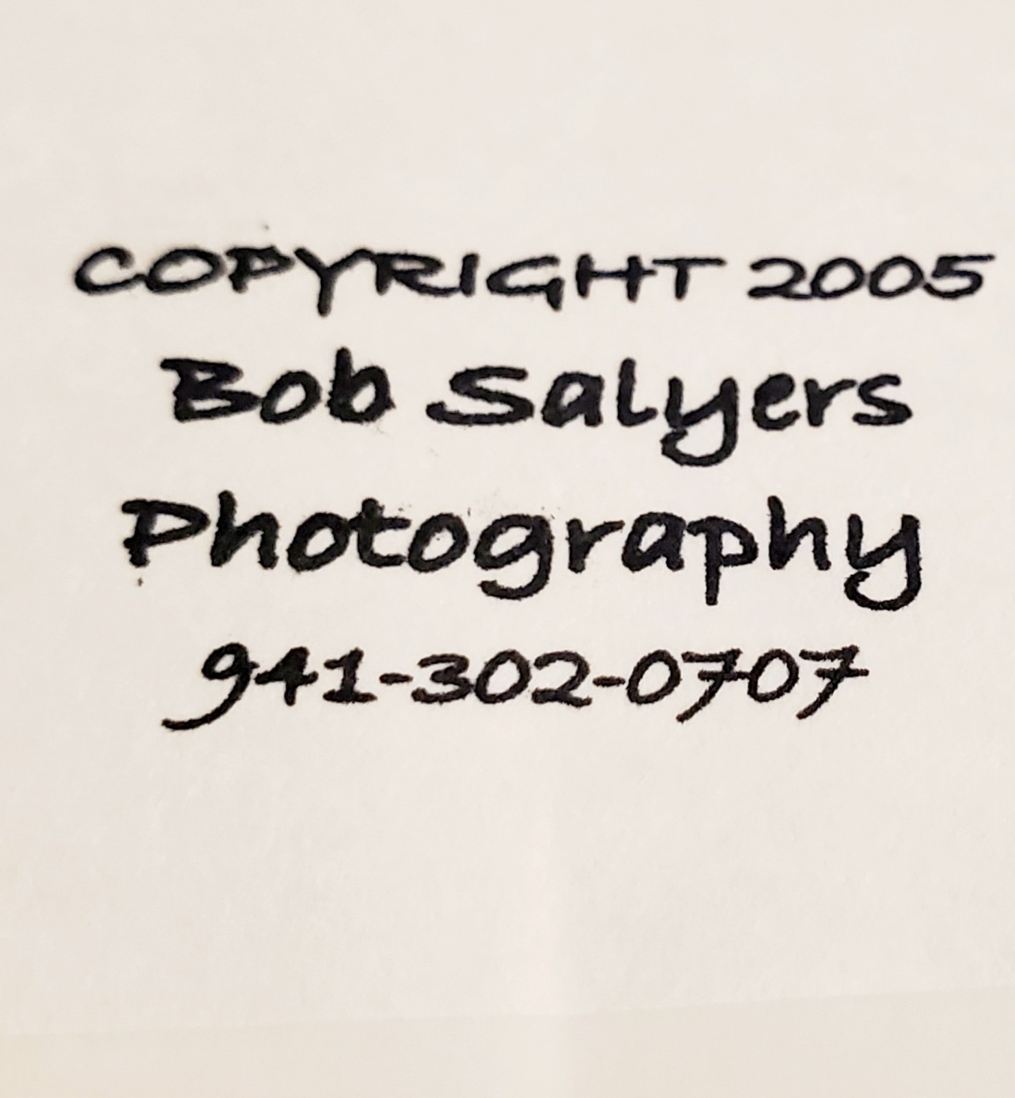 Signed Bob Salyers Heron & Egret Wildlife Photo Prints Pair 11×14 2005 Matted