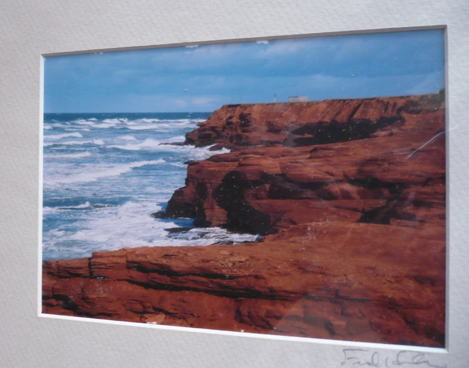 FRED HORTON PUGWASH NOVA SCOTIA CANADA VINTAGE PHOTOGRAPH Coastal Pencil Signed