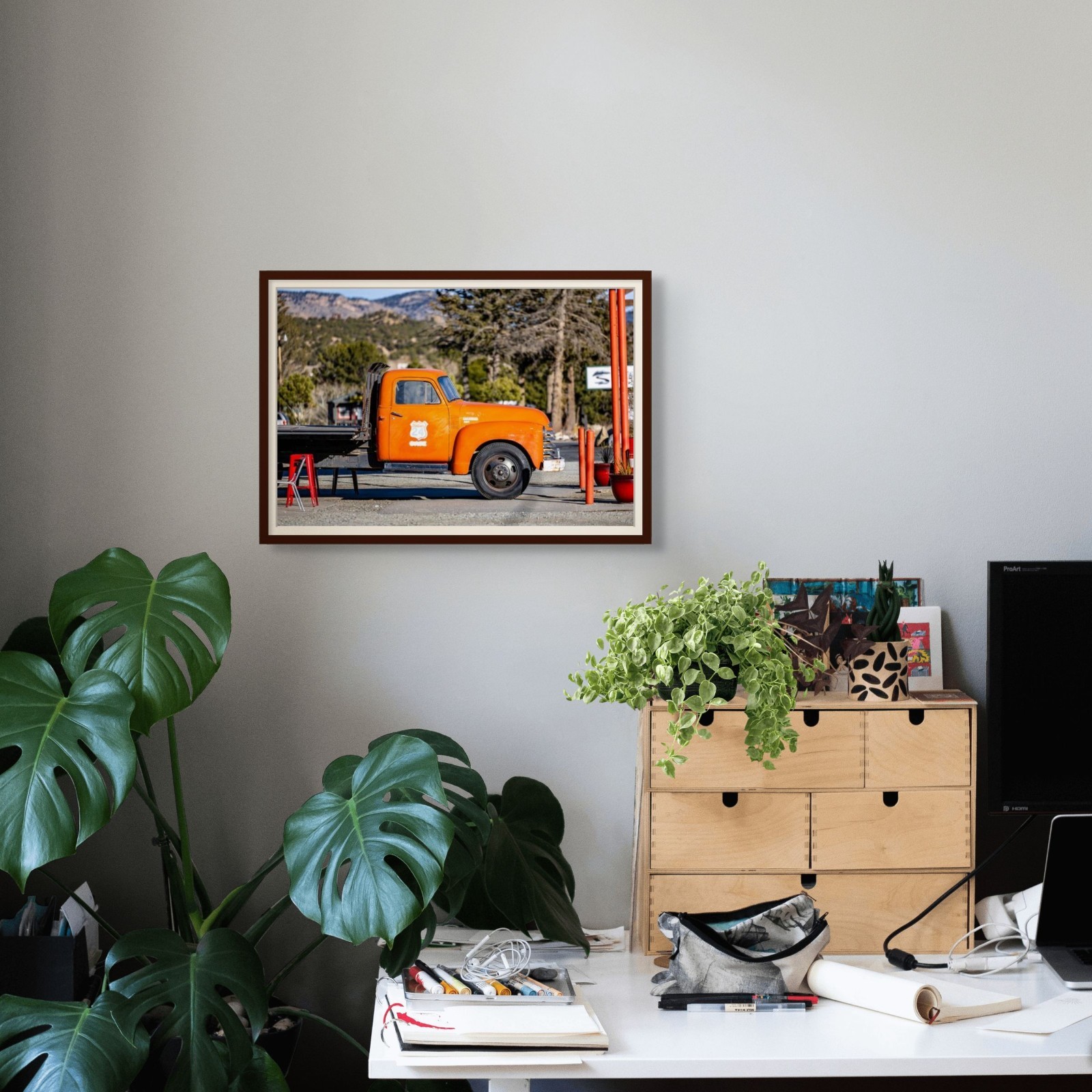 13×19 Fine Art Photography Print – Classic Chevy Truck – Archival Photo Paper