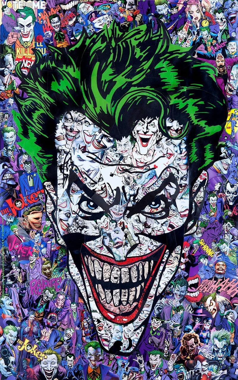 Digital Picture Image Photo Pic Wallpaper Background AI ART Joker DC Marvel