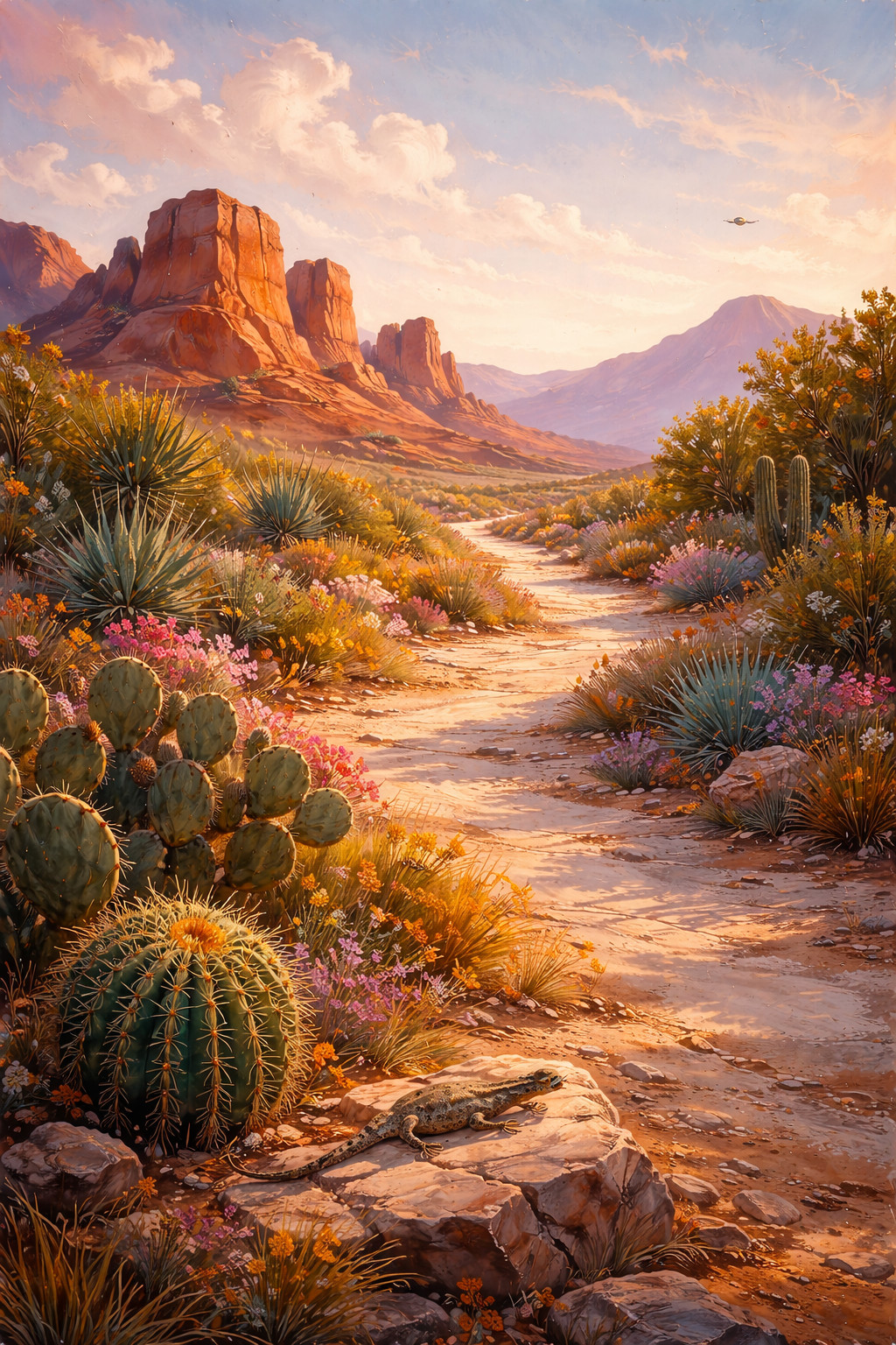 Desert Nature Digital Image Picture Photo Wallpaper Background Desktop AI #100