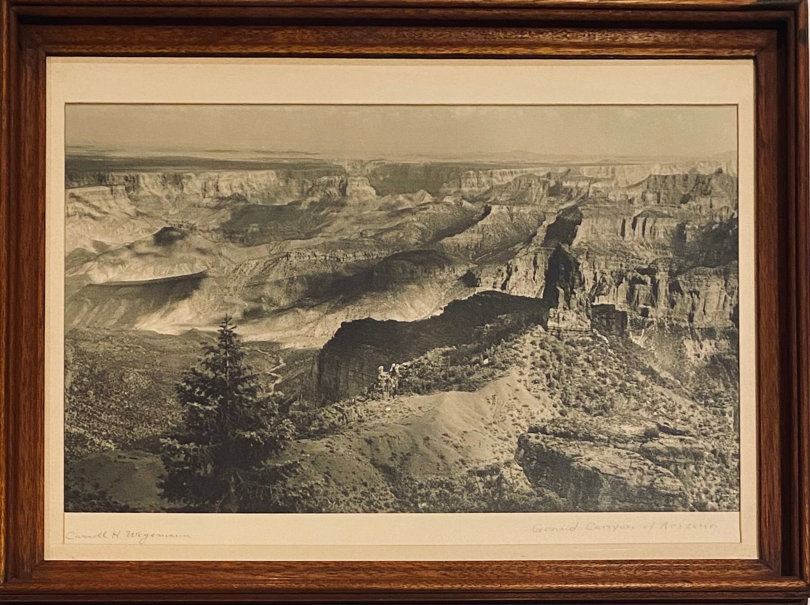 Carroll H Wegemann / Grand Canyon of the Colorado River Arizona 1920