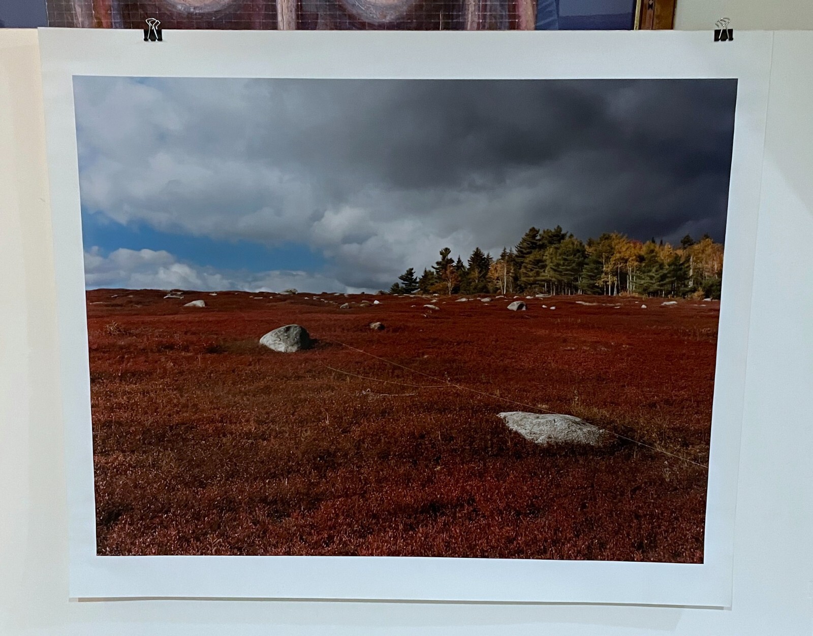 GROUP OF THREE (3) LARGE LANDSCAPE COLOR PHOTOGRAPHS – SIGNED, TITLED, DATED