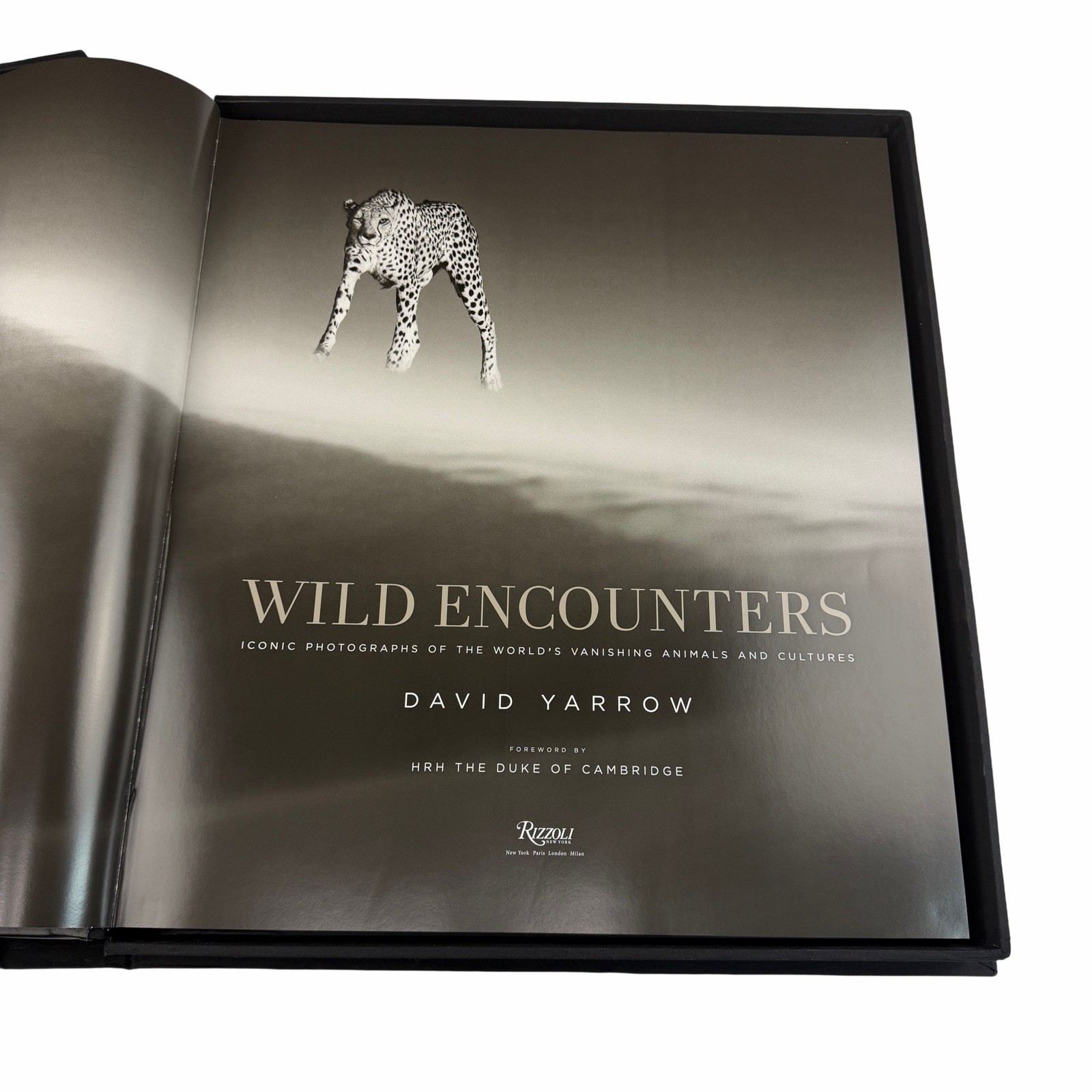 David Yarrow Wild Encounters Signed Book Rizzoli Artist Proof AP Clamshell Box