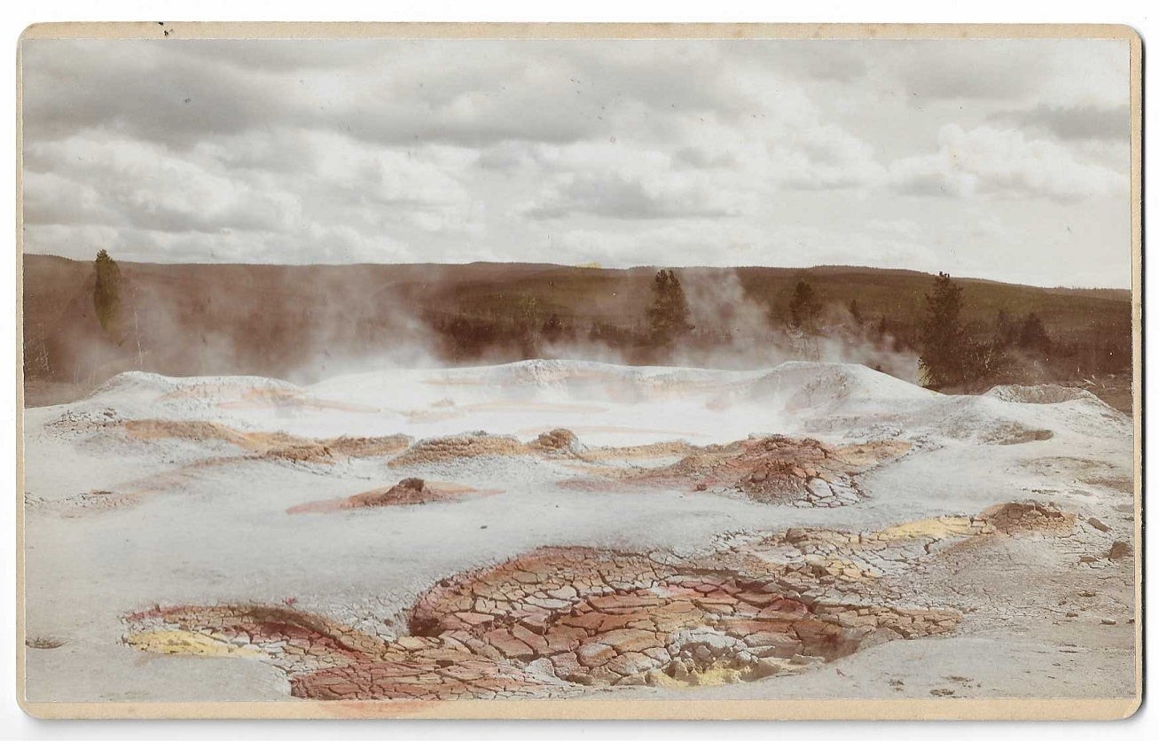 Frank Jay Haynes / Water Color Photographs Hand Painted Yellowstone National