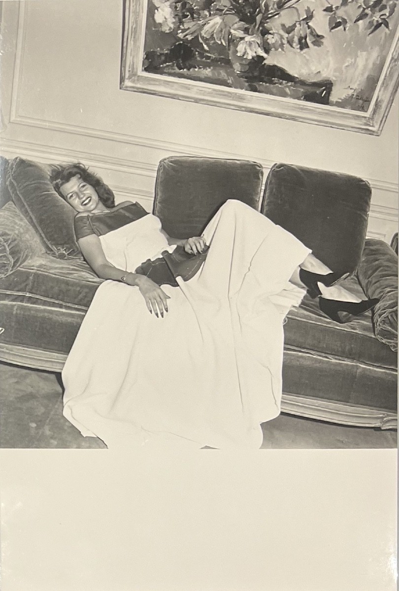 Serge Lido – Rita Hayworth – Silver gelatin print