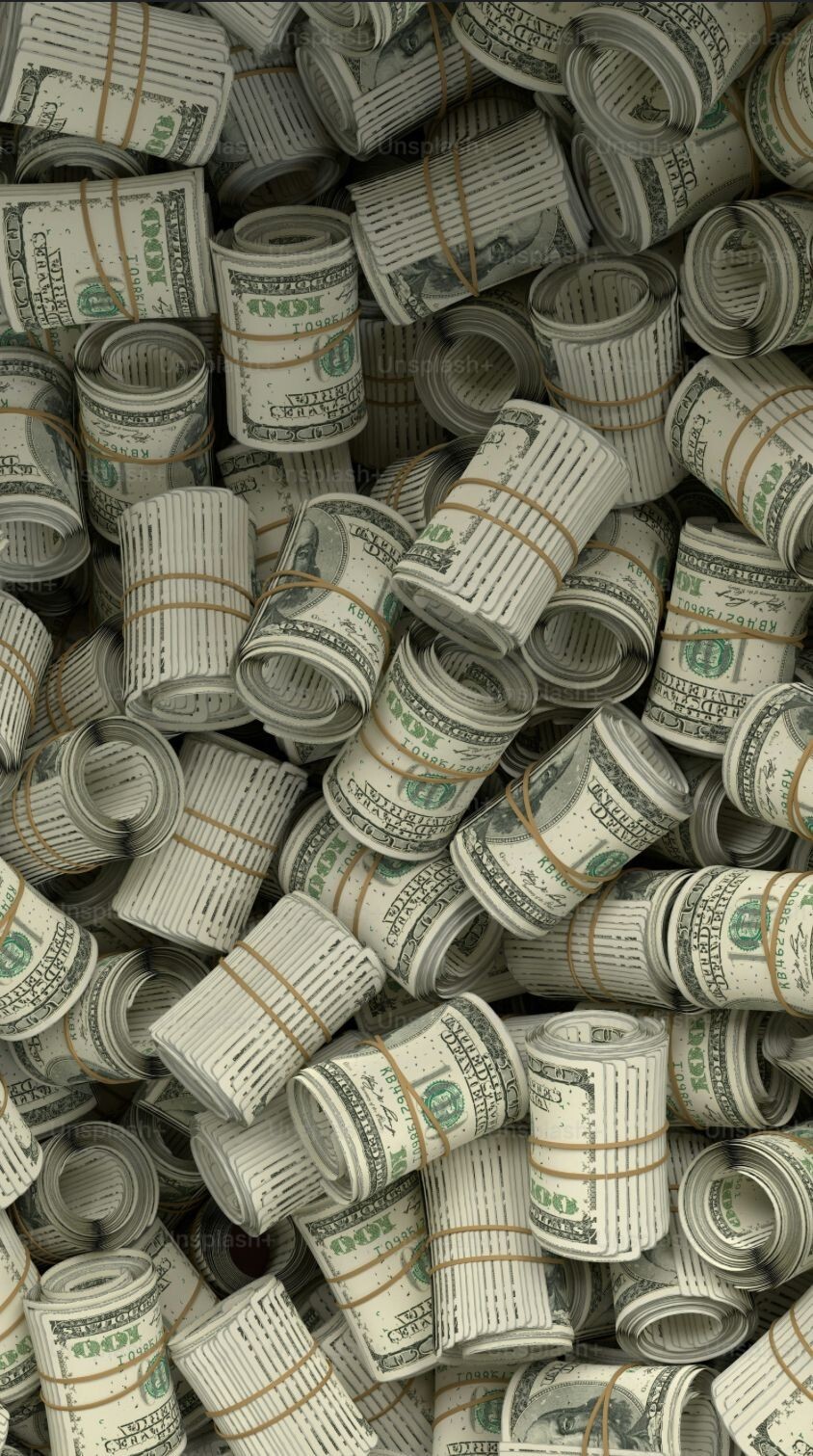 Digital Image Photo Wallpaper Background Desktop Money $100 Dollars Cash Art